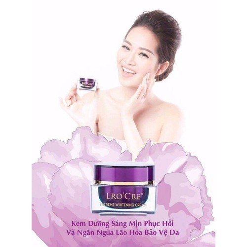 KEM DƯỠNG SÁNG MỊN NGĂN NGỪA LÃO HÓA Lrocre