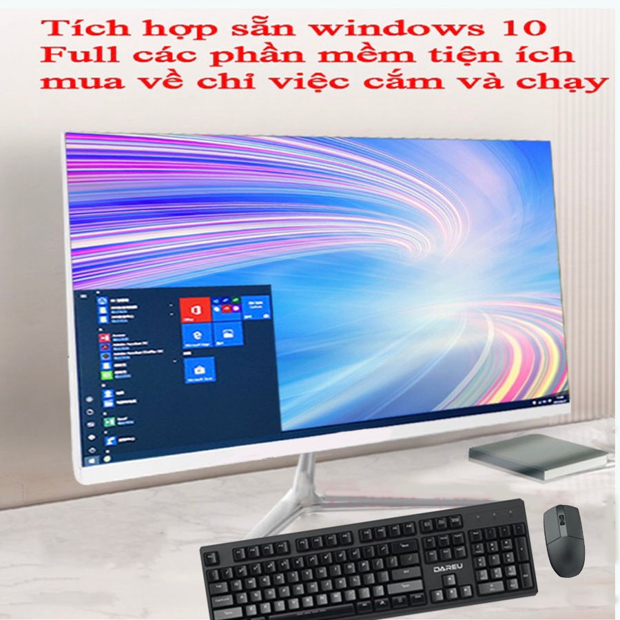 Bộ máy tính KIWI AIO CORE i5 19inch - tích hợp tất cả trên 1 màn hình kèm bàn phím và chuột