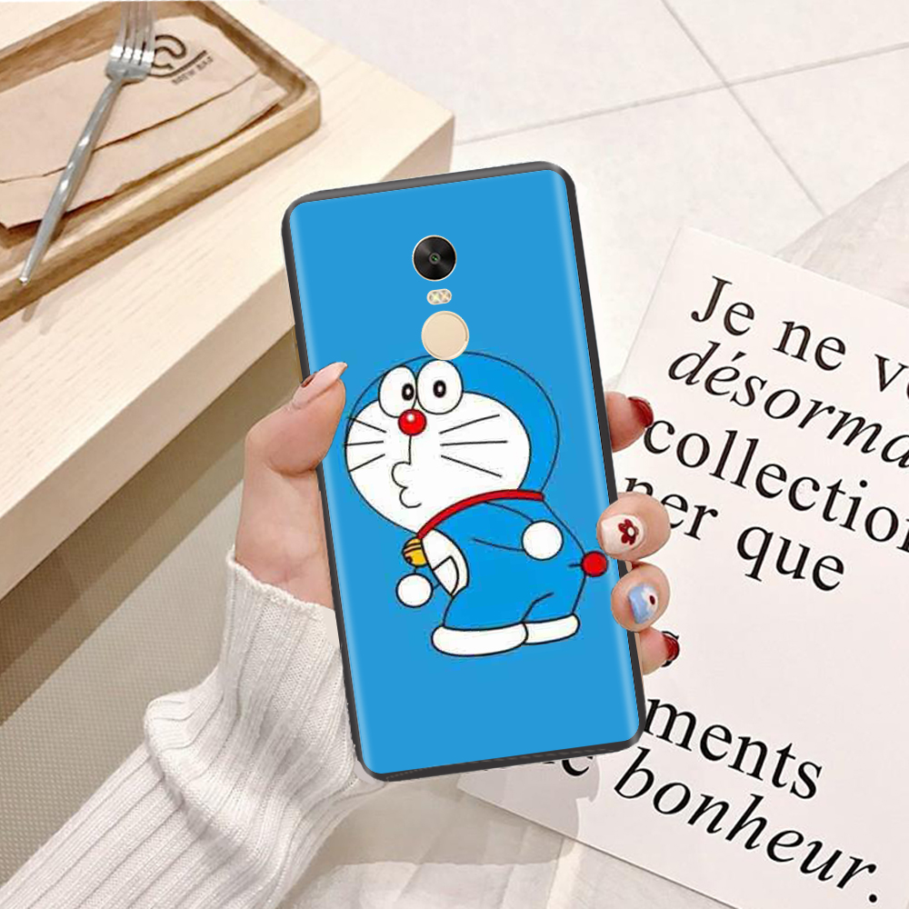 [HCM]Ốp lưng điện thoại Xiaomi Redmi 7A / Redmi Note 4 / Redmi Note 4X / Redmi Note 5 Pro / Redmi Note 5A / Redmi Note 5A Prime viền dẻo TPU BST Doremon Nhảy Múa