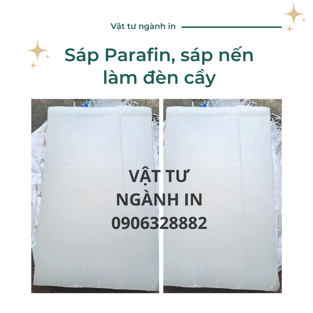 1 kg sáp Parafin, sáp nến, sáp làm đèn cầy
