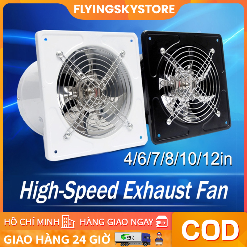 Quạt hút mùi, thông gió đường kính 100mm-200mm - quạt hút gió - hút mùi nhà bếp
