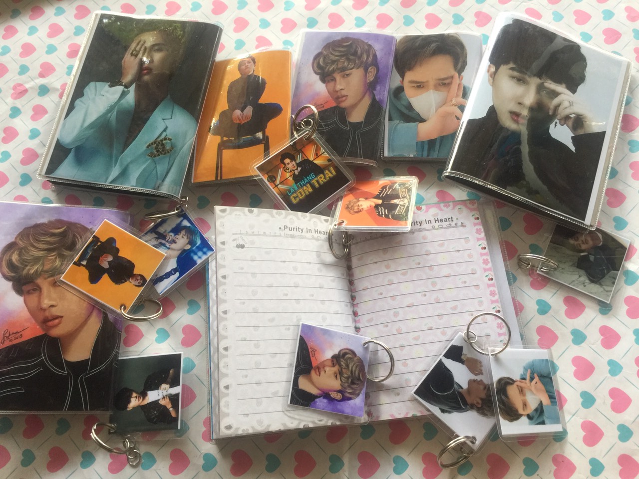 Sổ tay Jack loại nhỏ KT: 8cmx11cm tặng 1 Móc khóa Jack