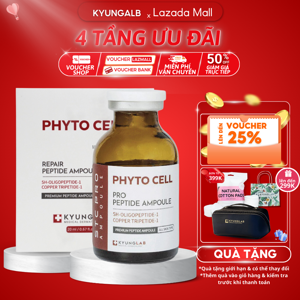 Tế bào gốc KyungLab Phyto Cell tái tạo phục hồi da 20ml