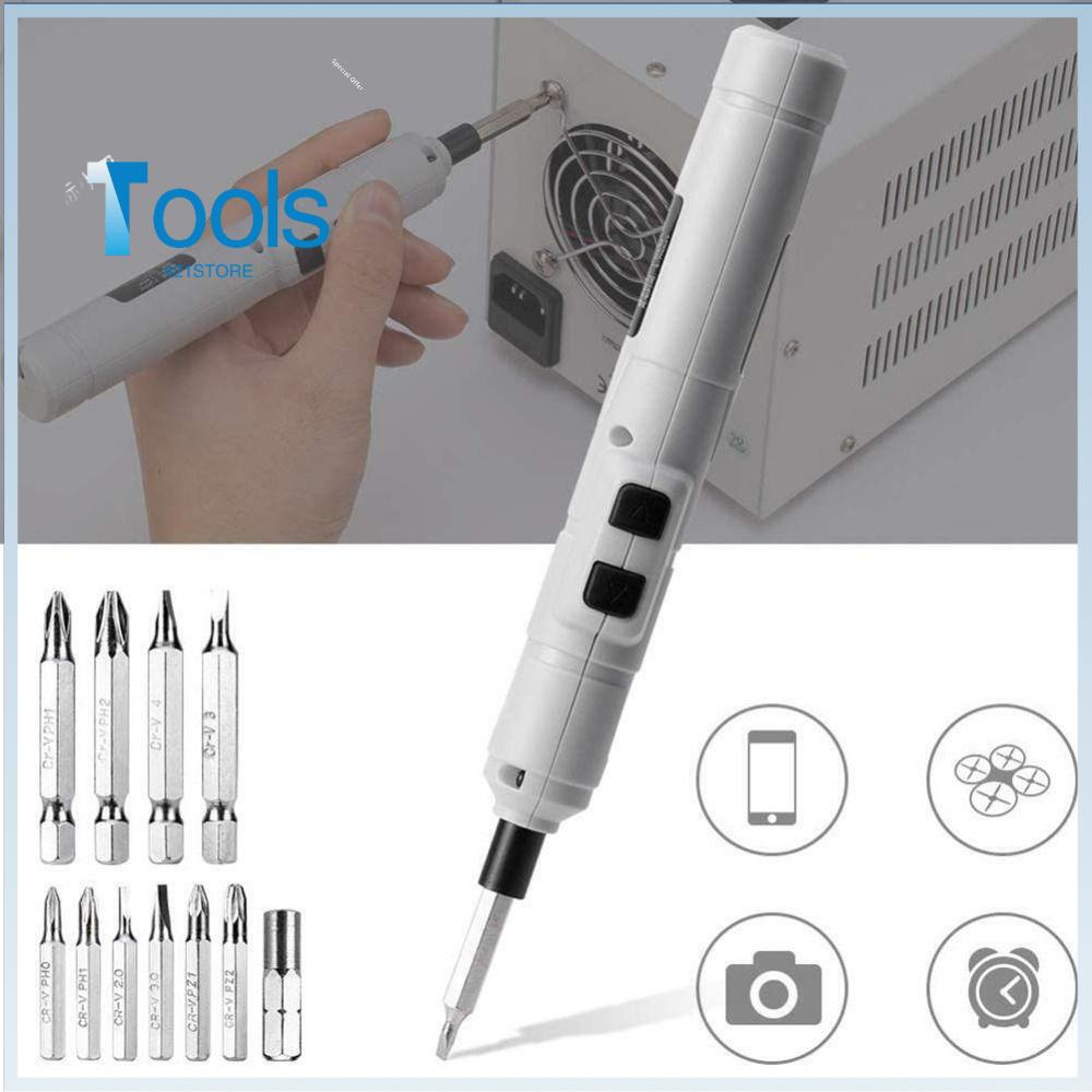 3.6V bút hình dạng điện tuốc nơ vít có thể sạc lại không dây điện khoan pin lithium tuốc nơ vít