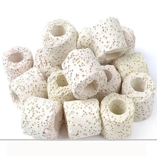 Sứ lọc viên lỗ 200 gram - Vật liệu lọc nước cho hồ cá