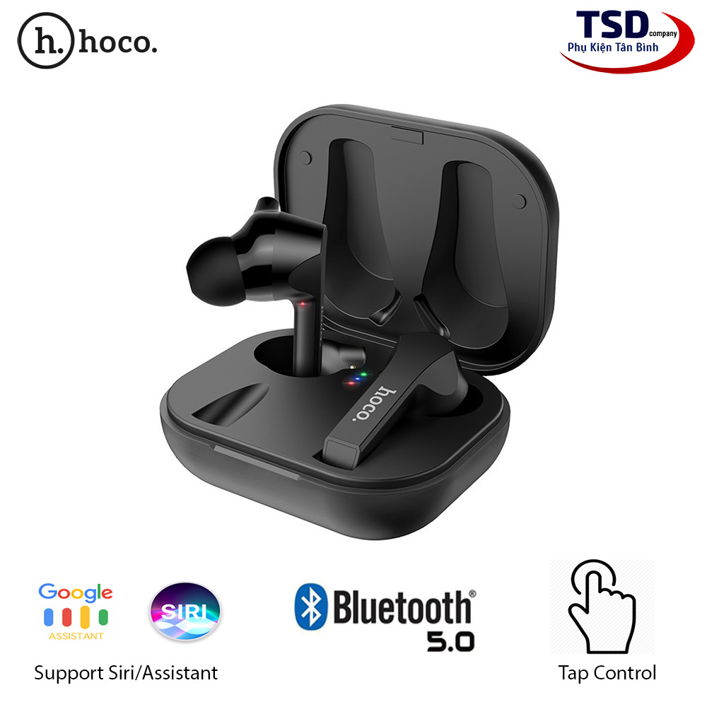 Tai nghe bluetooth hoco es34 v5.0 chính hãng nhét tai cảm ứng chạm
