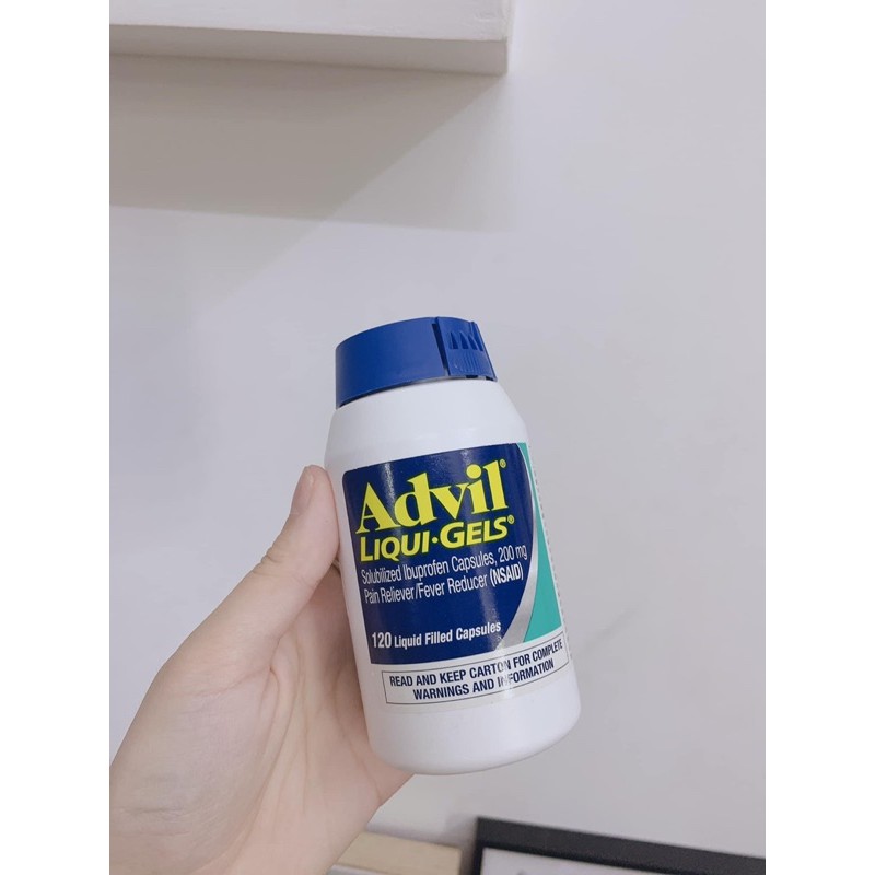 120 viên uống Advil liqui gels