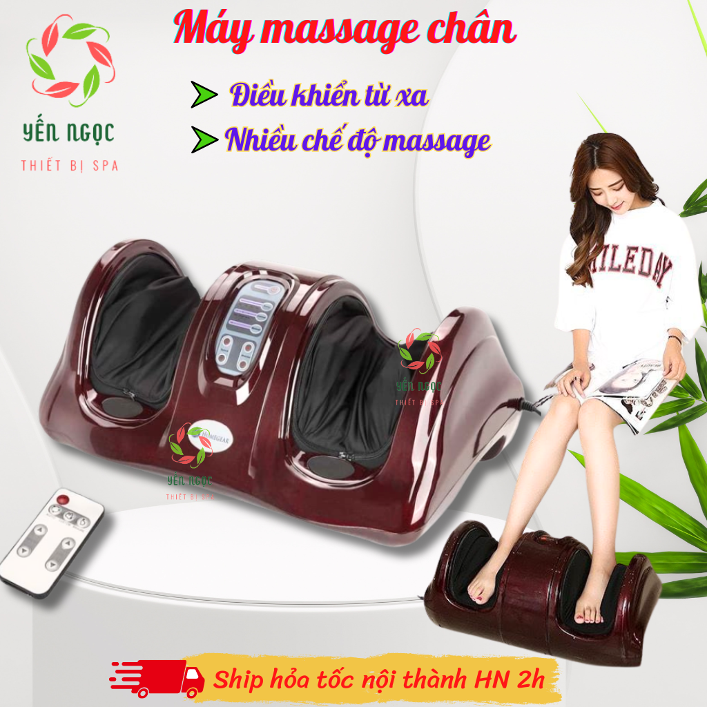 [Có điều khiển] Máy massage chân Foot Massager thư giãn ngủ ngon, nhiều chế độ xoa bóp