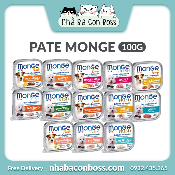Pate Cho Chó Monge