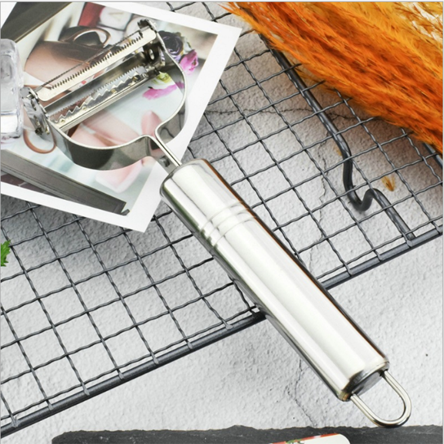 Dụng cụ gọt vỏ trái cây bằng thép không gỉ - Dao bào sợi,gọt vỏ - Dung cụ làm rau củ