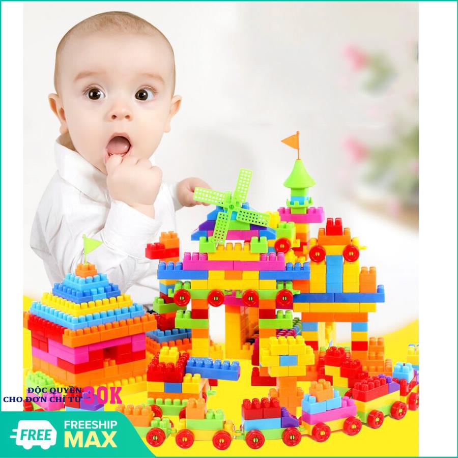 (ĐỒ CHƠI XẾP HÌNH LEGO 360 CHI TIẾT), 360 CHI TIẾT ĐỒ CHƠI THÔNG MINH, ĐỒ CHƠI SÁNG TẠO GIÚP BÉ PHÁT TRIỂN KHẢ NĂNG TƯ DUY LOGIC, QUÀ CHO BÉ NGÀY 1-6, LEGO CHO BE, DO CHOI LEGO
