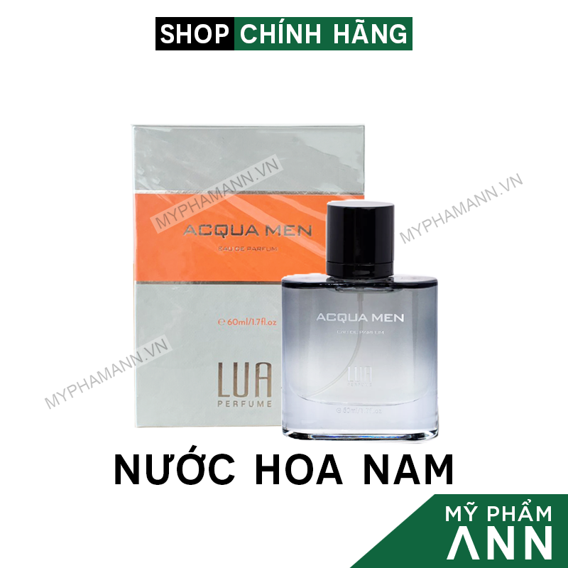 Nước hoa nam lua perfume cao cấp acqua men chính hãng 50ml mùi hương thanh lịch