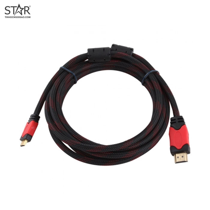 CÁP HDMI DÀI 1,5 mét CHỐNG NHIỄU ĐỘ PHÂN GIẢI 4Kx2K,DÂY DÙ BỌC LƯỚI CỰC CHẮC CHỐNG RỒI