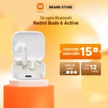 Tai nghe Bluetooth Redmi Buds 6 Active | Thời lượng hoạt động 30h | Micro kép giảm ồn | Giảm độ trễ tốt