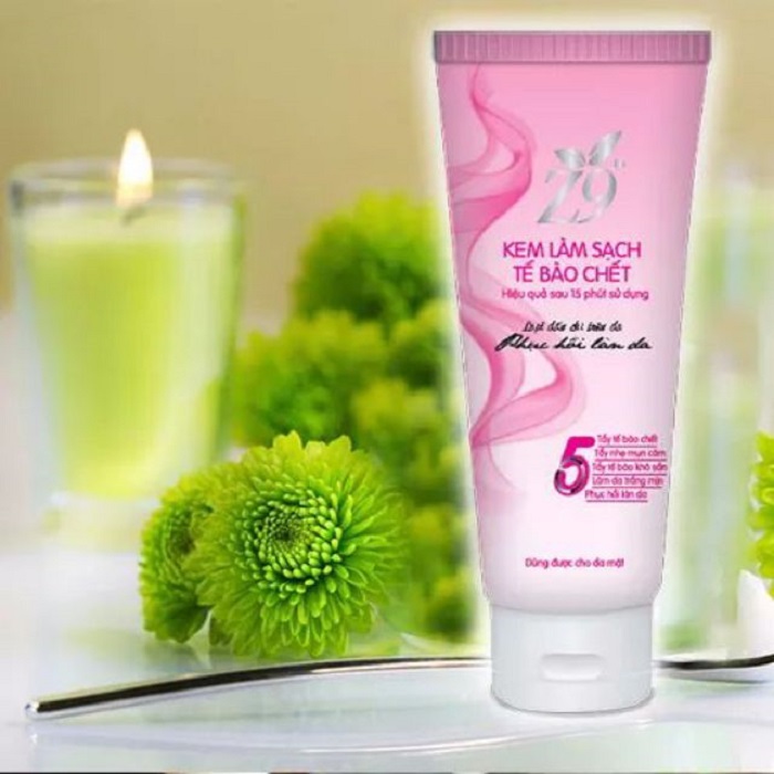 Kem tẩy tế bào chết dành cho da nhạy cảm Z9 với thành phần tự nhiên an toàn cho da - tuýt 80g-beautyful everyday