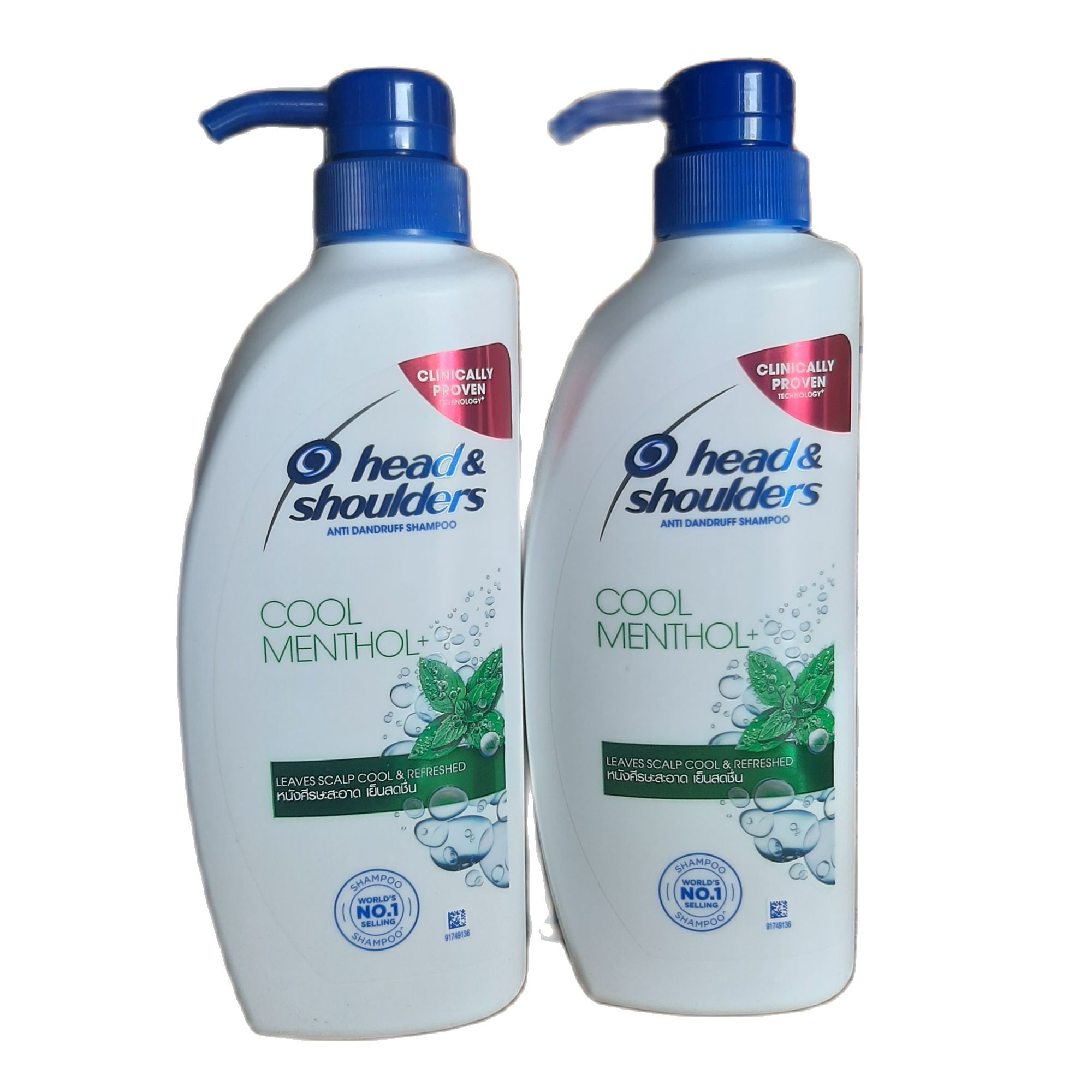 Dầu Gội Head&Shoulders Thái Lan Bạc Hà 400ml Mát Lạnh hàng chuẩn