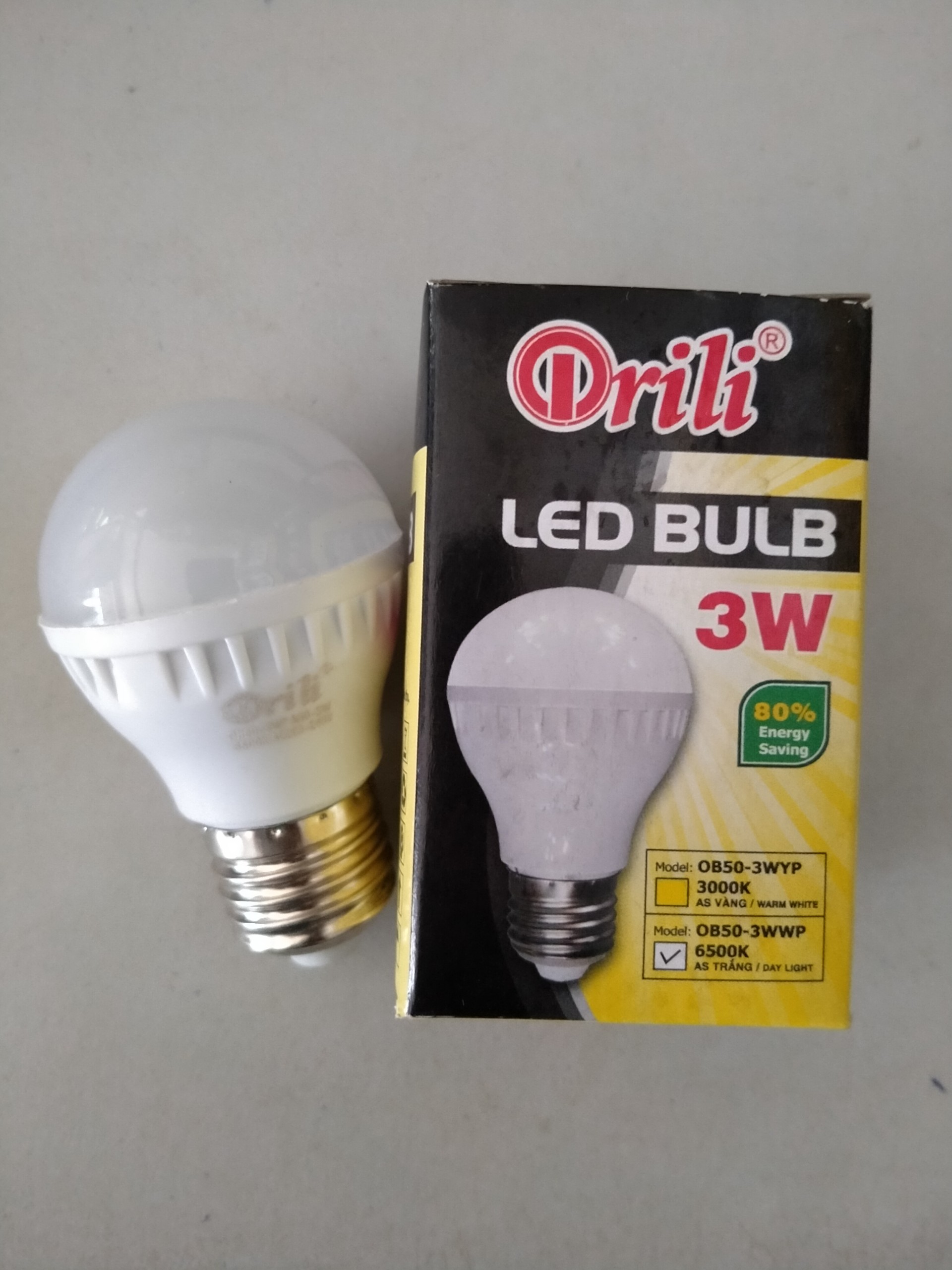 Bóng Led Búp 3w 5w 7w 9w 12w Chống Nước Duhal Orili Đuôi E27