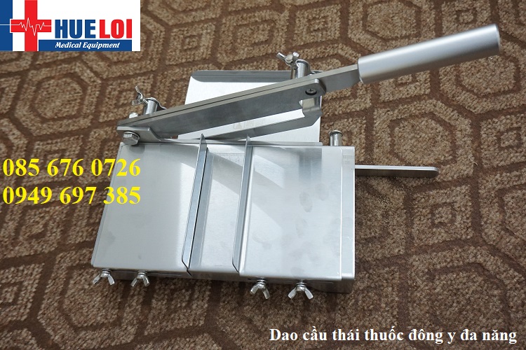 Dao cầu đa năng thái thực phẩm đông lạnh, thái dược liệu đông y