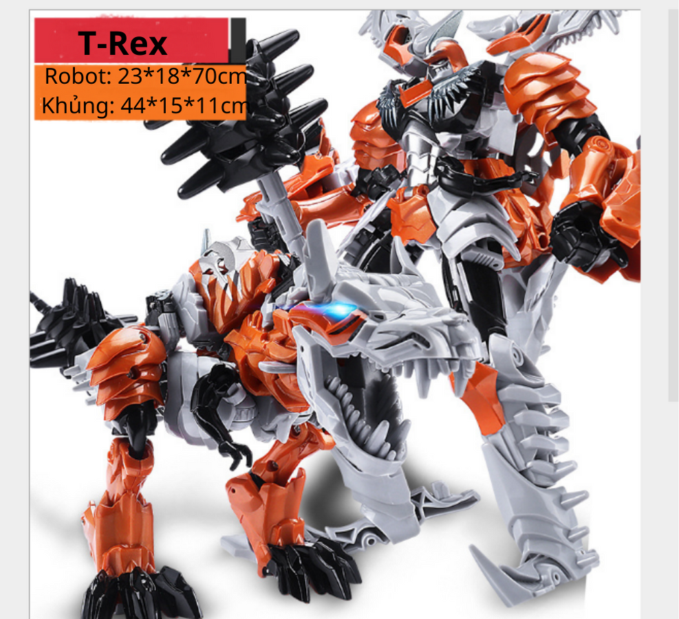 Robot Transfiguration T-REX, robot fight T-REX