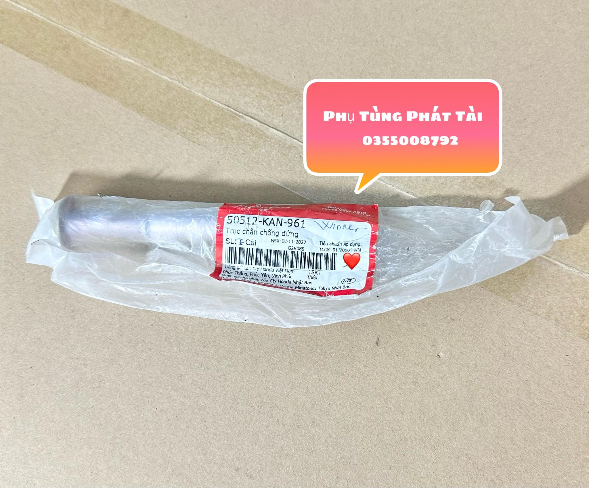 Cốt Chống Đứng Winner Chính Hãng Honda