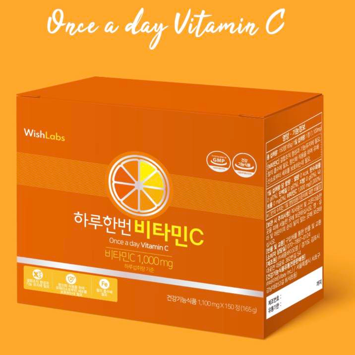 Viên uống vitamin c 1000mg wishlabs