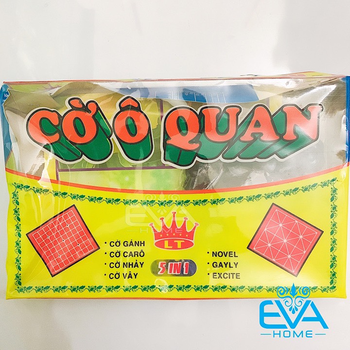 [HCM]Bộ Đồ Chơi Cờ Ô Quan- Cờ Vây-Cờ Nhảy-Cờ Gánh -Cờ Caro 5 Trong 1