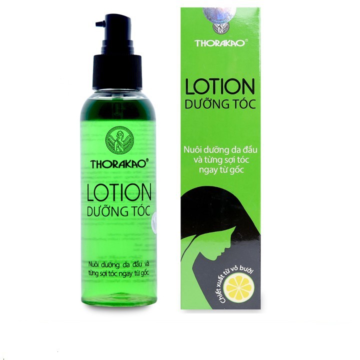 [HCM]Lotion Dưỡng Tóc Tinh Dầu Bưởi Thorakao (150ml) - Chai nhựa