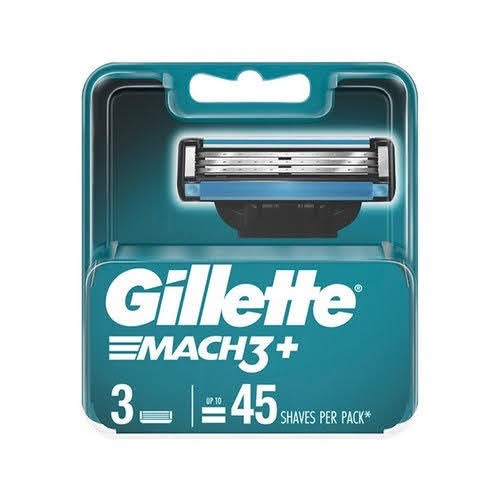 [Chính hãng] Hộp Lưỡi dao cạo râu Gillette Mach3 Classic vỉ 3 cái - Mach 3 Basic cao cấp