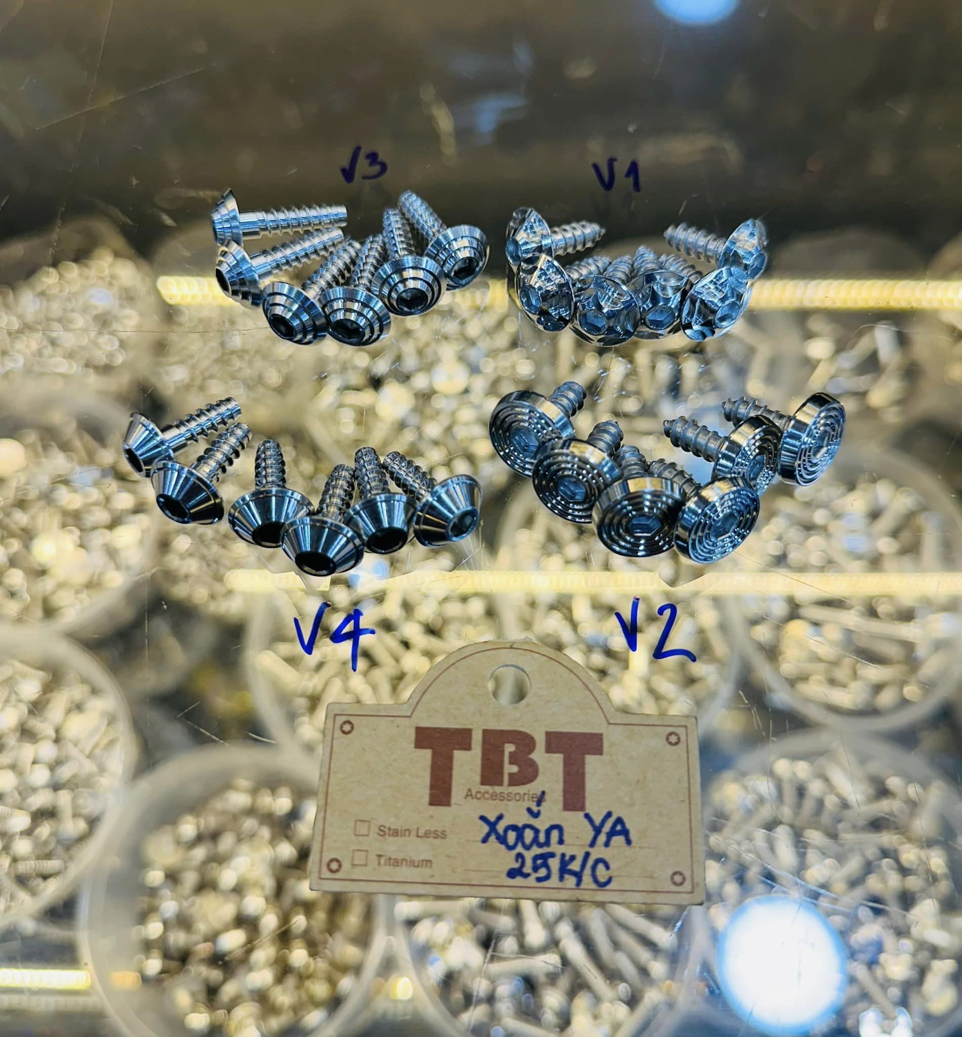 Ốc inox tbt xoắn 5mm