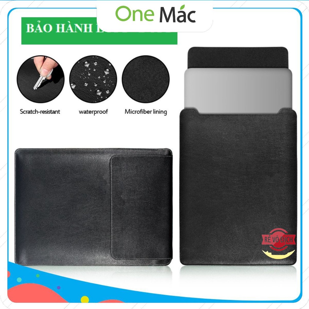 ️ túi chống sốc bằng da đựng máy tính laptop, macbook - đủ size 11 inch - 17 inch