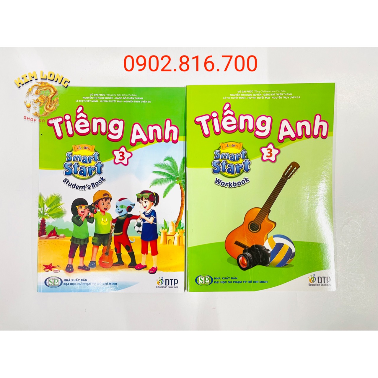 1 bộ Sách tiếng anh Smart Start 3 Student's Book và Workbook dành cho học sinh lớp 3 chương trình mớ