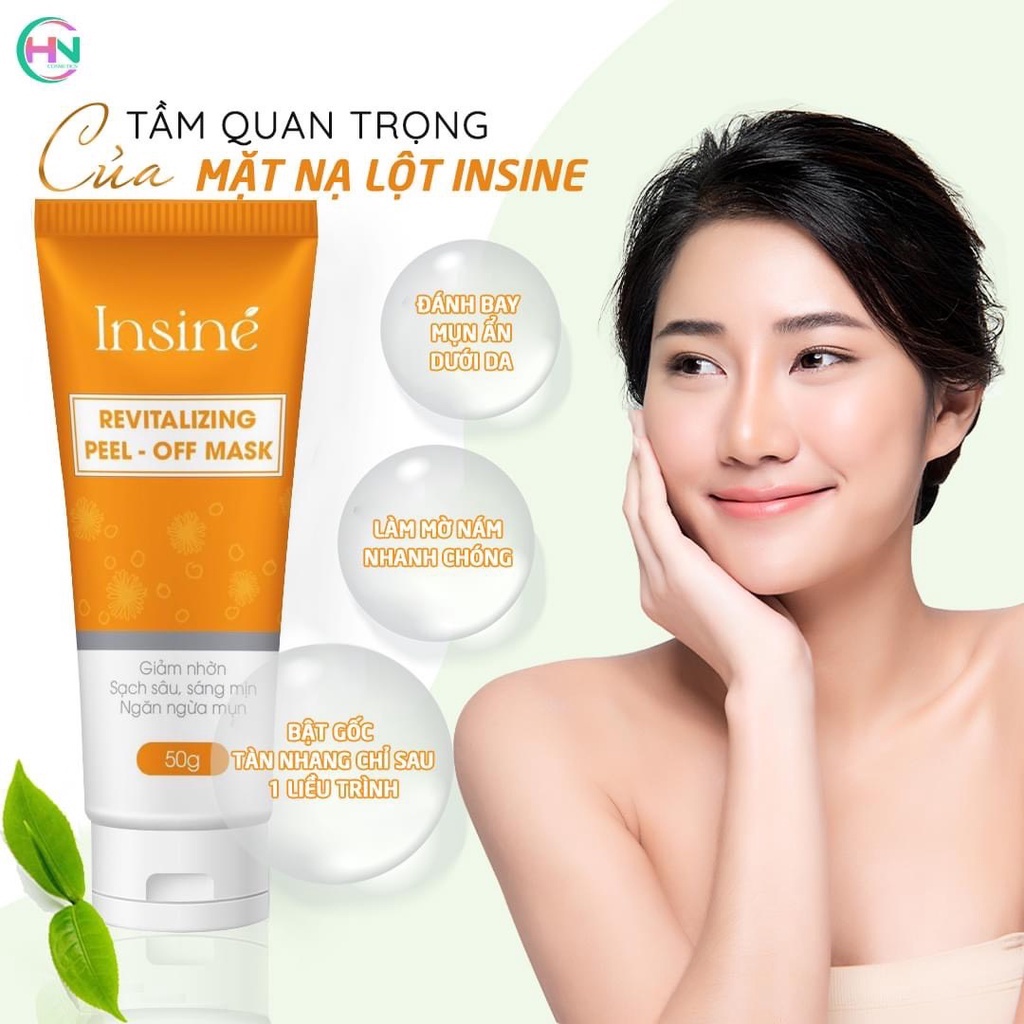 Gel ủ lột revitalizing peel off mask giảm nhờn, sạch sâu, ngăn ngừa mụn, nám, tàn nhang