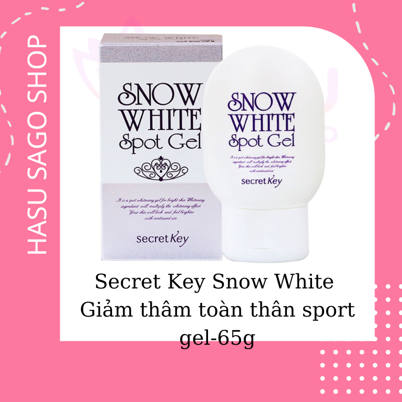 Gel giảm thâm Secret Key Snow White Spot Gel.