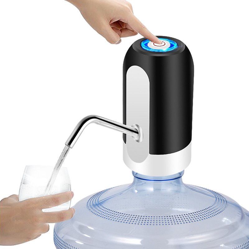 Máy bơm hút nước mini tự động từ bình- Vòi hút nước tự động sạc pin