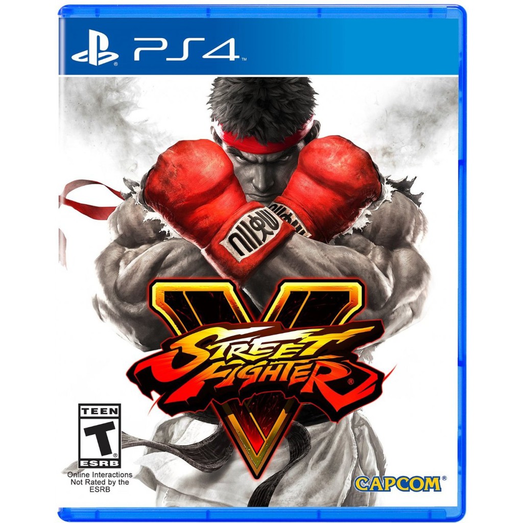 Đĩa game ps4 street fighter v