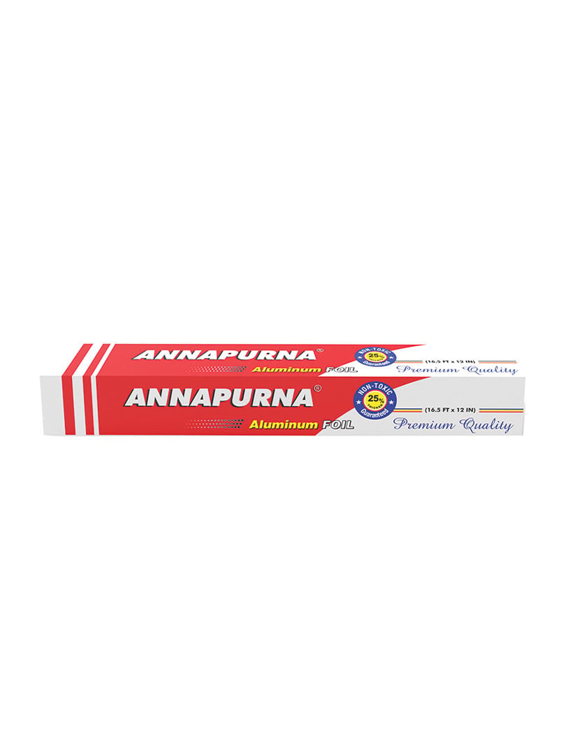 Màng nhôm tp annapurna, giấy bạc nướng thức ăn, màng nhôm nướng thịt, bảo quản thực phẩm