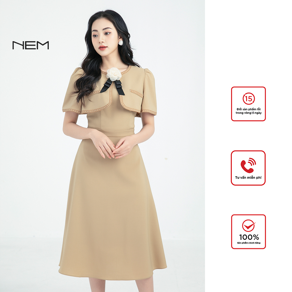 Đầm thiết kế nem fashion d18872