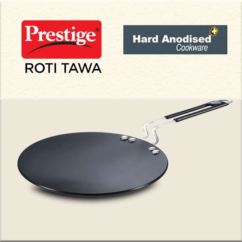 Roti Pan - Dosa Tawa - Chapati Pan - Roti Tawa - Chapati Tawa - Dosa Pan - Indian Tawa - Prestige Chapati/Roti Tawa - Tương thích bếp từ và bếp gas - Induction and Gas stove compatible