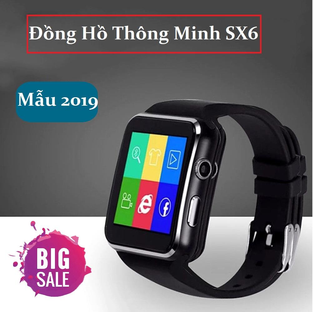 Đồng hồ thông minh màn hình cong SmartWatch SX6