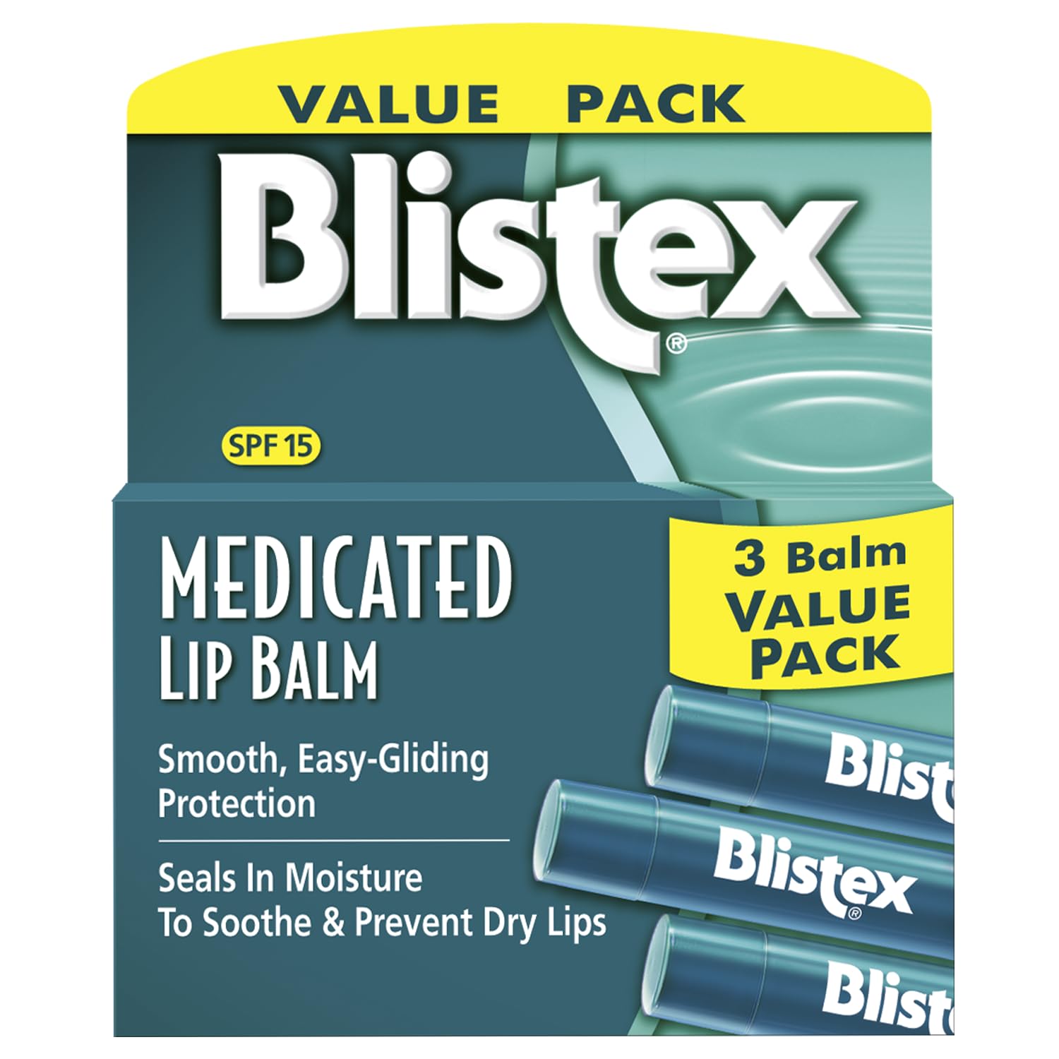 Son dưỡng Blistex Medicated Lip Balm chống nắng SPF 15, Giữ ẩm, Dưỡng ẩm