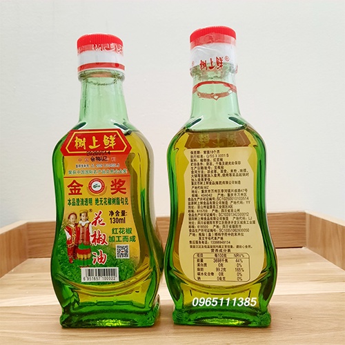 Dầu hoa tiêu xanh 130ml - dầu tê