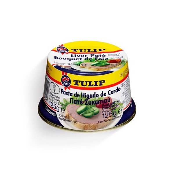 Pate Gan heo hộp Tulip 125 g - Nhập Khẩu Đan Mạch