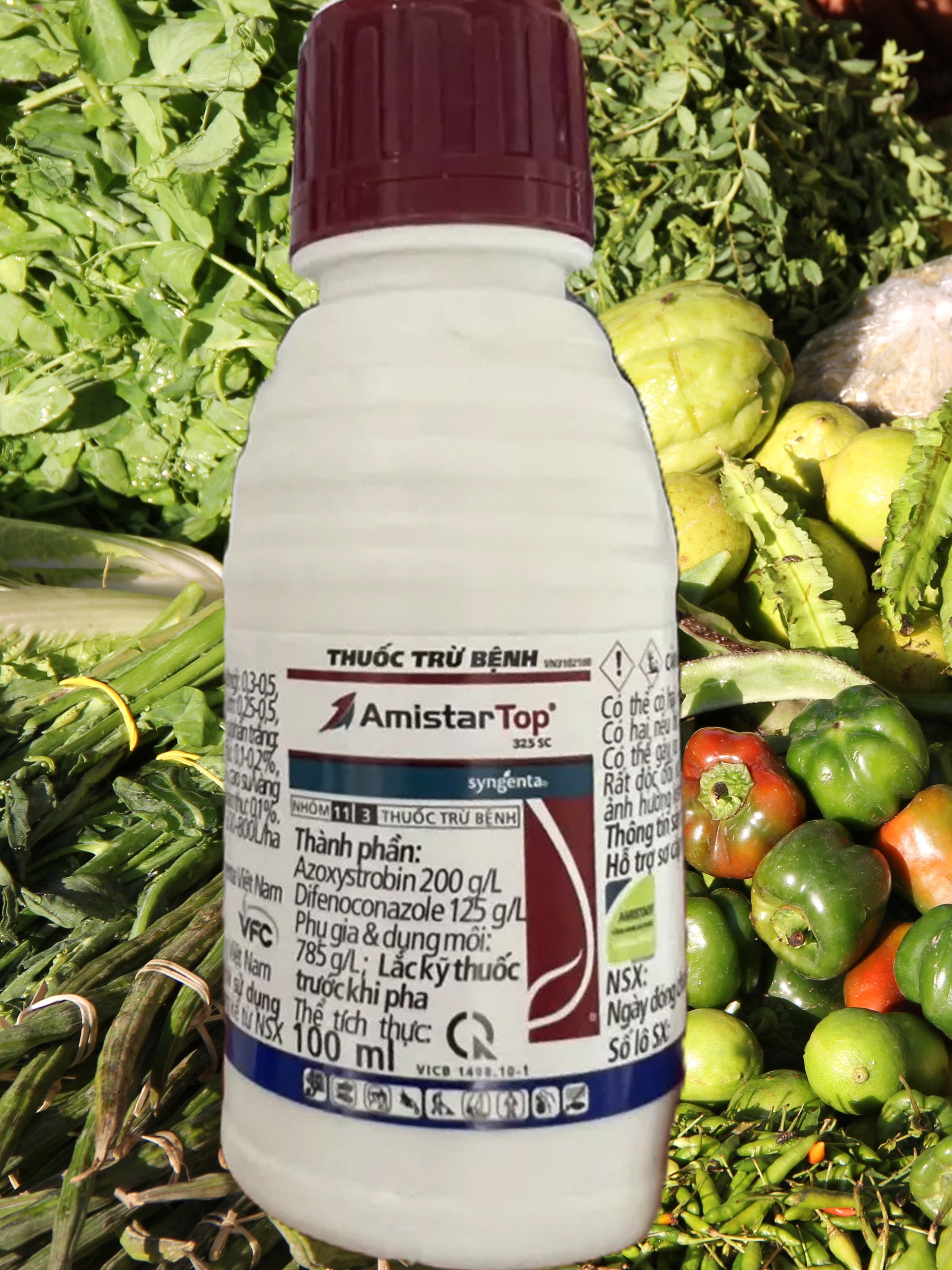 Thuốc trừ bệnh amistar top 325sc 100ml chính hãng syngenta