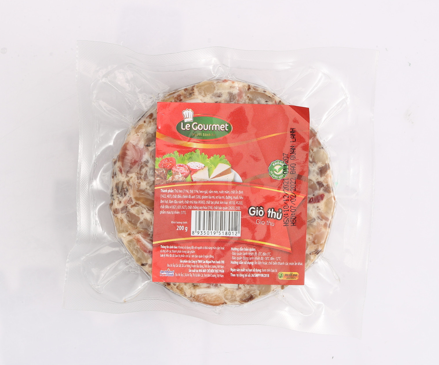 Giò thủ le gourmet 200g