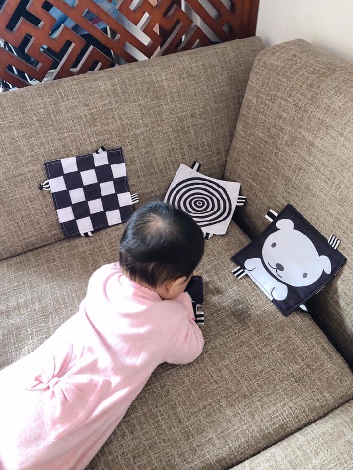 Bộ học liệu kích thích thị giác cho trẻ sơ sinh