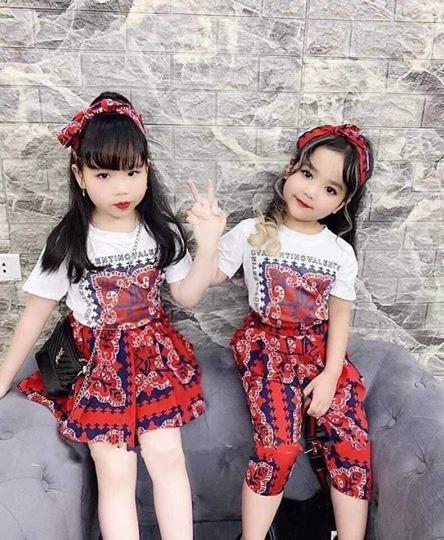 Set bộ thổ cẩm cho bé size đại từ 20-33kg