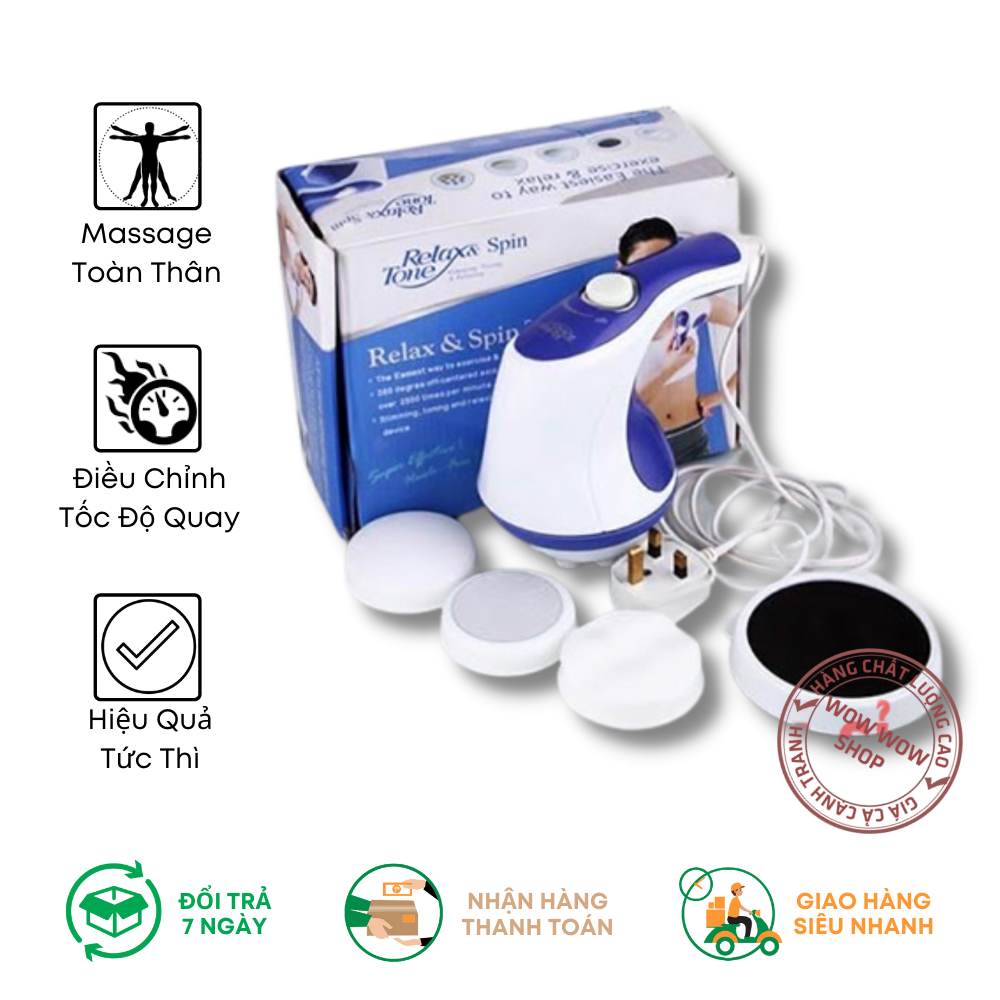 Máy massage cầm tay Relax Spin Tone A781