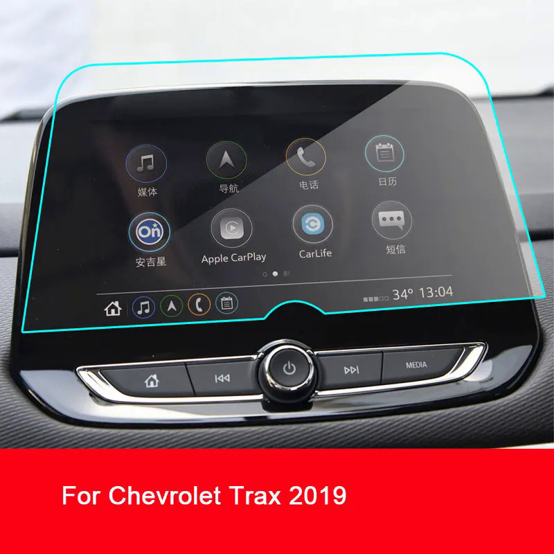 Cho chevrolet TRAX nội thất xe  navigation bảo vệ màn hình Tempered Glass màn hình cảm ứng bảo vệ phim 2014-2019