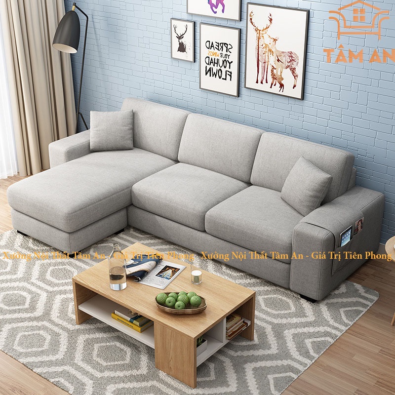 Ghế sofa góc taman nội thất phòng khách tg-317