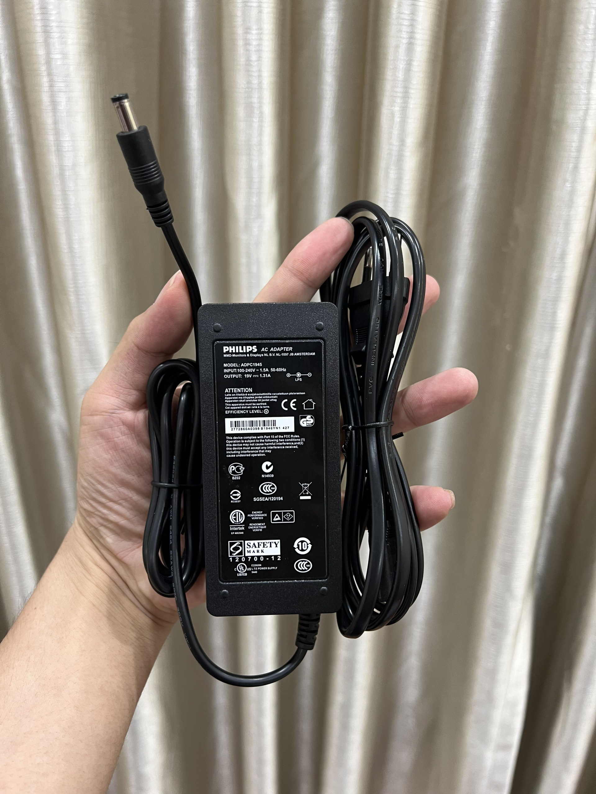 Dây nguồn màn hình aoc 19v loại tốt
